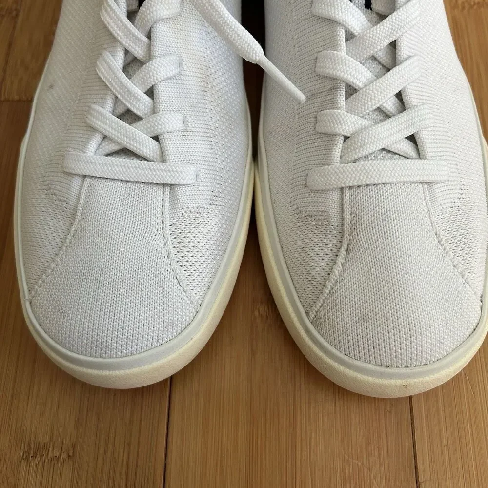 Rothy's The Lace Up Bright White Casual‎ Sneaker Womens 10.5 - Picture 3 of 15